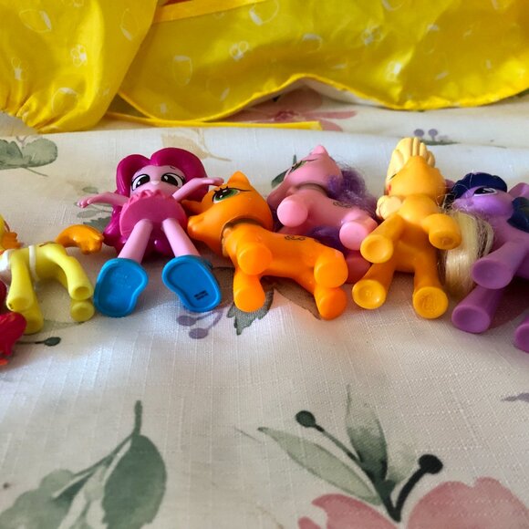 Lot of 7 My Little Pony Hasbro Brushable Hair Figures Equestria Girls Pinkie Pie - Picture 6 of 8